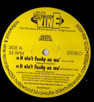 Breeze (2) : It Ain't Funky No Mo' / Black Owned / Bad Press (12")