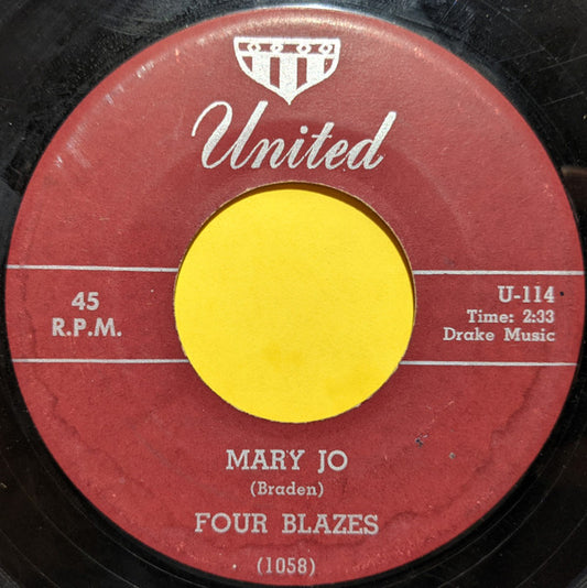 Four Blazes : Mary Jo / Mood Indigo (7")