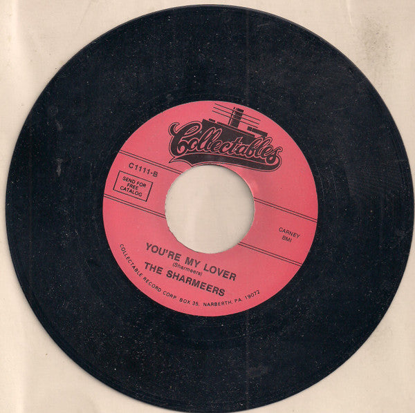 The Sharmeers : A School Girl In Love / You're My Lover (7")