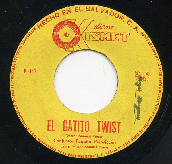 Los Palaviccinis : La Gallinita Twist  (7", Single)