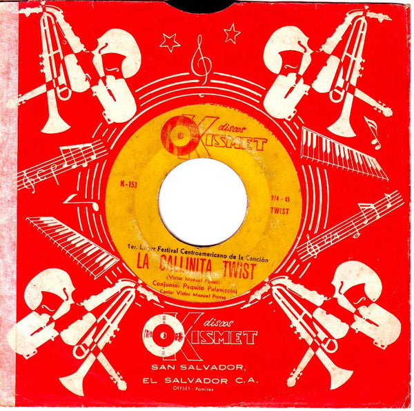 Los Palaviccinis : La Gallinita Twist  (7", Single)