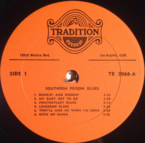 Various : Southern Prison Blues (LP)