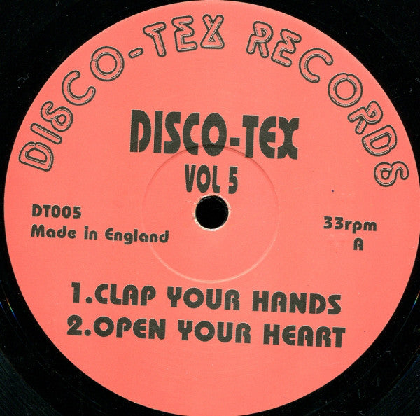 Disco-Tex : Vol 5 (12")