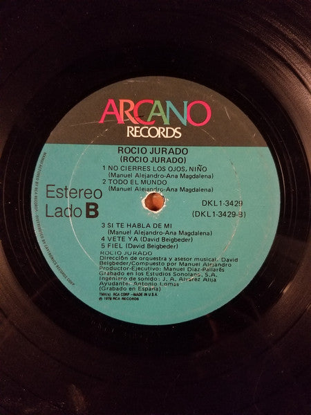 Rocio Jurado : De Ahora En Adelante (LP, Album)