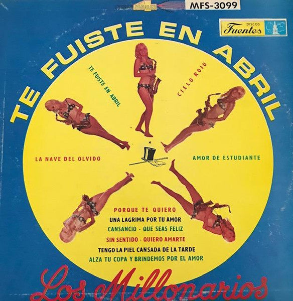 Los Millonarios (2) : Te Fuiste En Abril  (LP, Album)