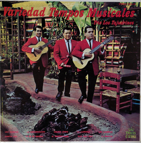 Trio Los Tajuarines : Variedad Tempos Musicales (LP)