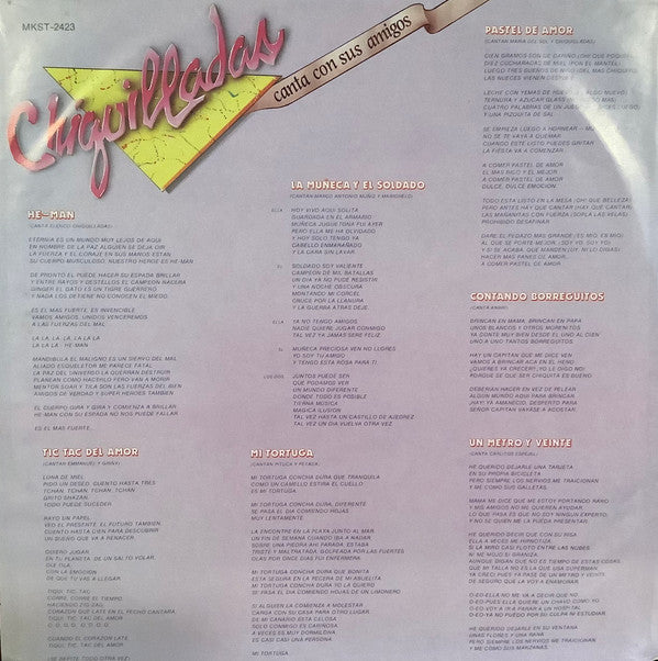 Chiquilladas : Canta Con Sus Amigos (LP, Album)