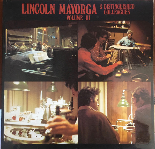 Lincoln Mayorga : Lincoln Mayorga & Distinguished Colleagues - Volume III (LP, Album, Ltd, RP)