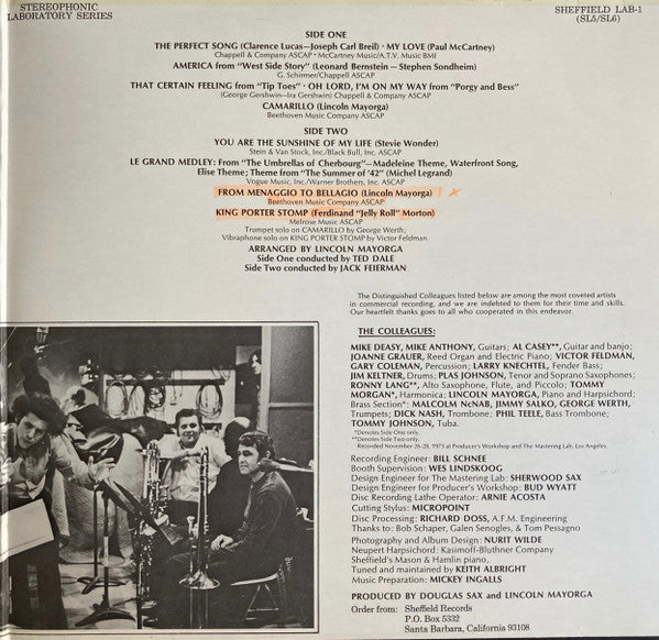 Lincoln Mayorga : Lincoln Mayorga & Distinguished Colleagues - Volume III (LP, Album, Ltd)