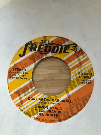 Ramon Ayala Y Los Bravos Del Norte* : Dos Cartas Marcadas (7", Single)