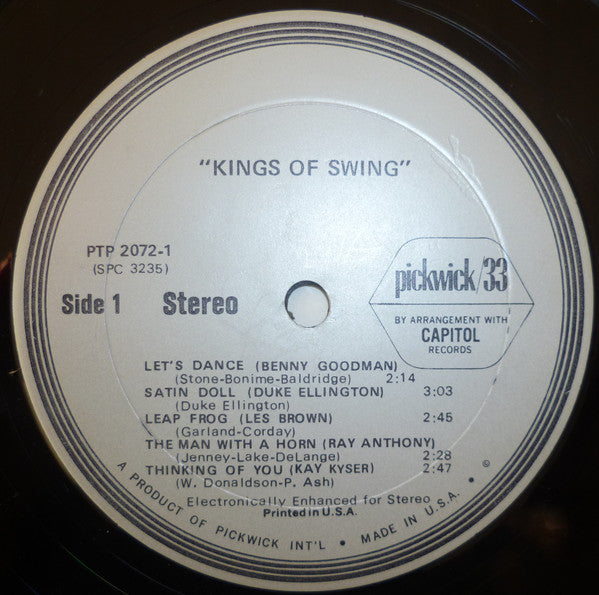 Various : Kings Of Swing! (2xLP, Comp)