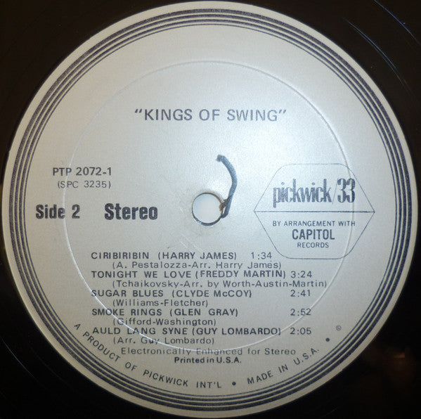 Various : Kings Of Swing! (2xLP, Comp)