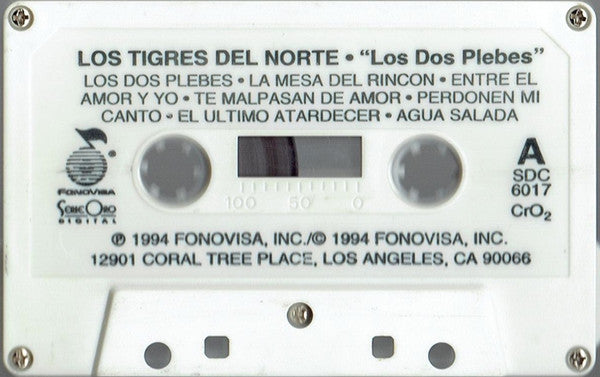 Los Tigres Del Norte : Los Dos Plebes (Cass)