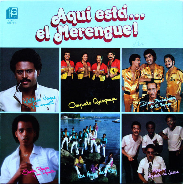 Various : Aquí Está...El Merengue! (LP, Comp)