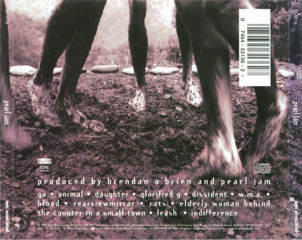 Pearl Jam : Vs. (CD, Album, Pit)