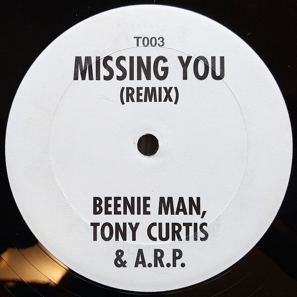 Beenie Man, Tony Curtis & A.R.P. (2) : Missing You (Remix) (12")