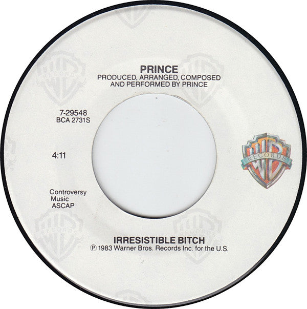 Prince : Let's Pretend We're Married (7", Single, Spe)