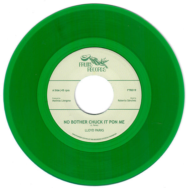 Lloyd Parks : No Bother Chuck It Pon Me  (7", Single, Ltd, Tra)