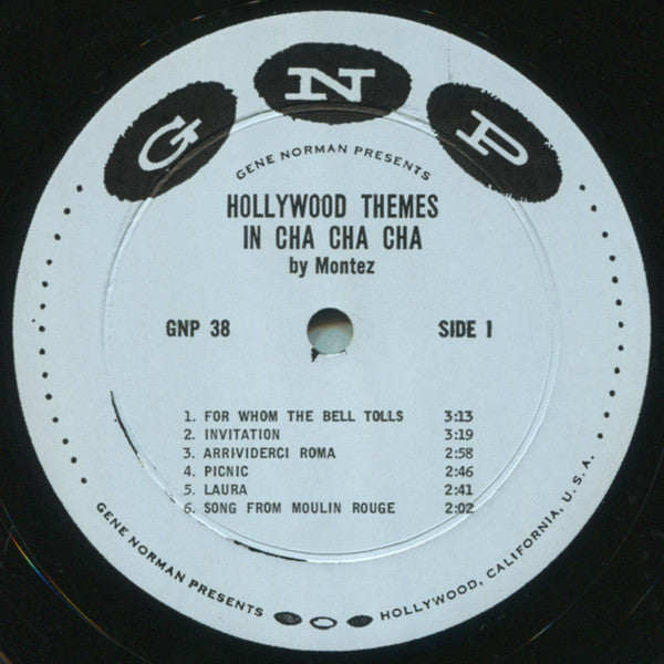 Bobby Montez : Hollywood Themes In Cha Cha Cha (LP, Mono)