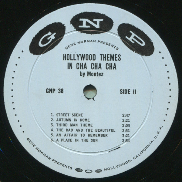 Bobby Montez : Hollywood Themes In Cha Cha Cha (LP, Mono)