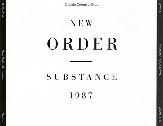 New Order : Substance (2xCD, Comp, Dou)