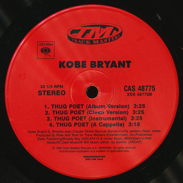 Kobe Bryant : K.O.B.E. (12", Promo)