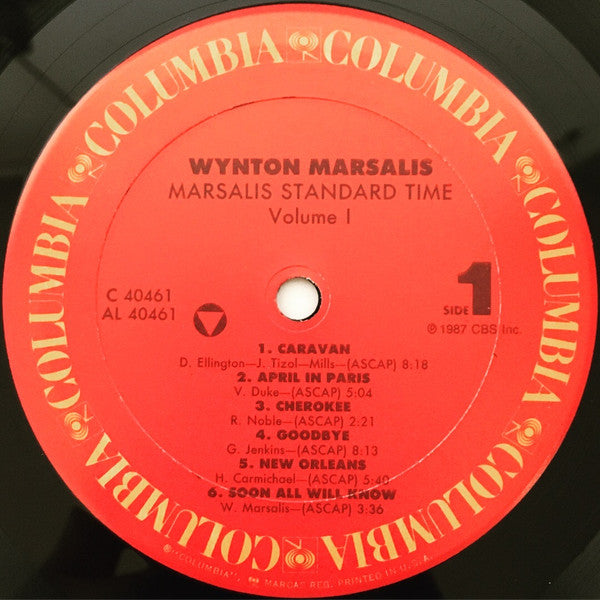 Wynton Marsalis : Marsalis Standard Time, Vol. 1 (LP, Album)