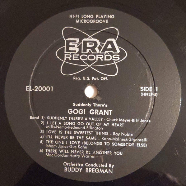 Gogi Grant : Suddenly There's Gogi Grant (LP, Album)