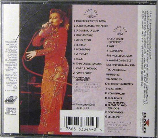 Rocio Durcal* : Rocio Durcal El Concierto... En Vivo (2xCD, Album)