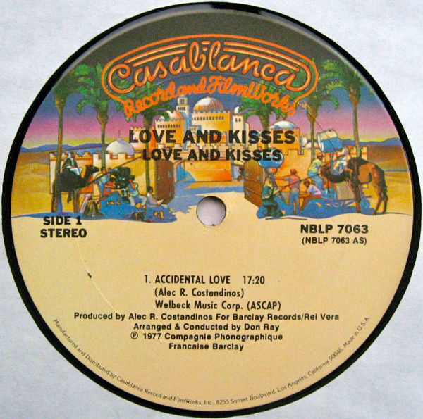 Love And Kisses* : Love And Kisses (LP, Album, Ter)