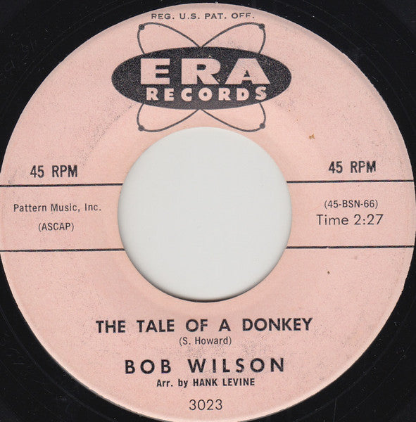 Bob Wilson (17) : I Went To Your Wedding (7", Promo)