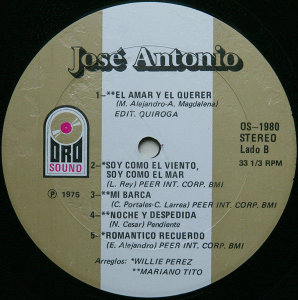 José Antonio (6) : Después Del Festival... (LP)