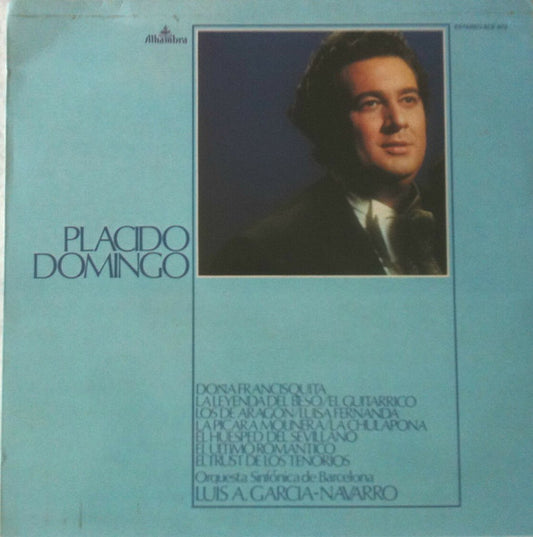 Placido Domingo, Orquesta Sinfónica de Barcelona*, Luis A. García Navarro* : Placido Domingo (LP, Album)