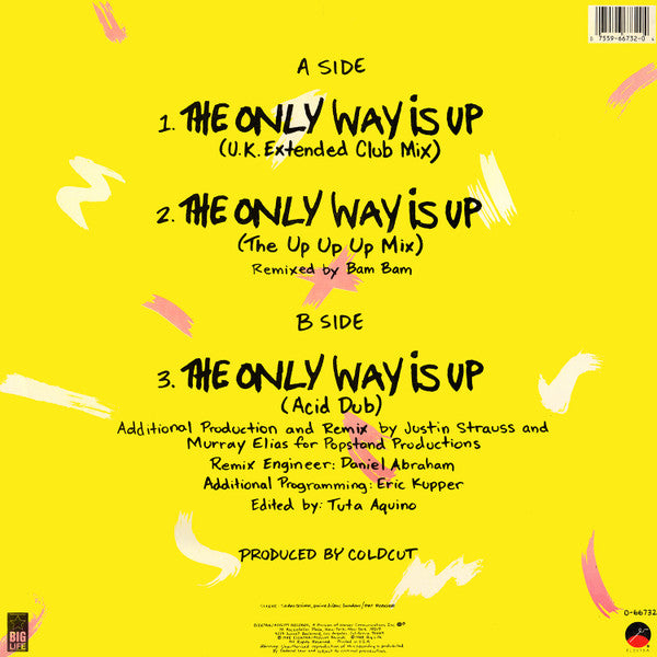 Yazz And The Plastic Population : The Only Way Is Up (12")