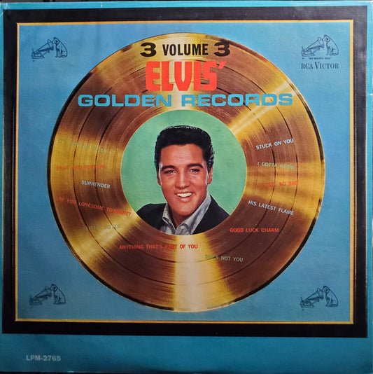Elvis Presley : Elvis' Golden Records Volume 3 (LP, Comp, Mono, Hol)