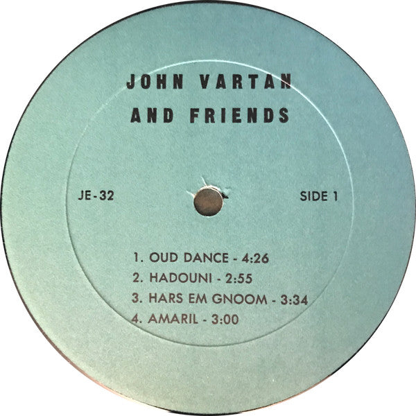 John Vartan : Armenian And Near Eastern Folk Dance Music (LP)
