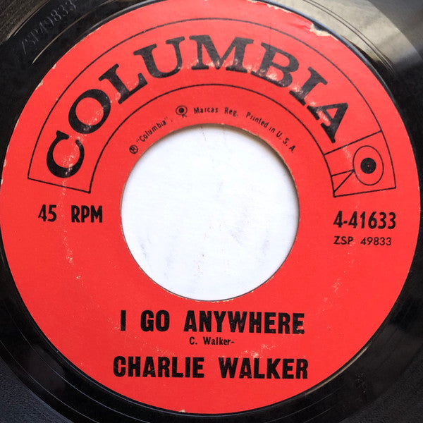 Charlie Walker (2) : Who Will Buy The Wine (7", Single, Hol)