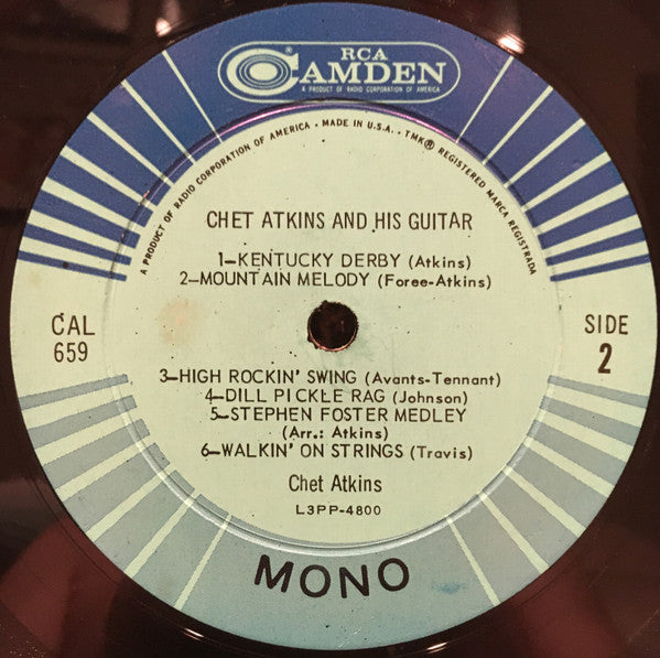Chet Atkins : Chet Atkins And His Guitar (LP, Album, Mono)