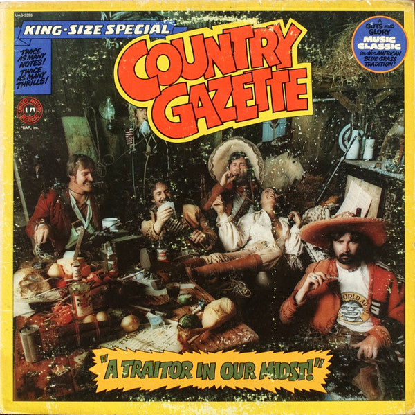 Country Gazette : A Traitor In Our Midst! (LP, Album, Gat)