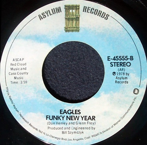 Eagles : Please Come Home For Christmas / Funky New Year (7", Single, AR)