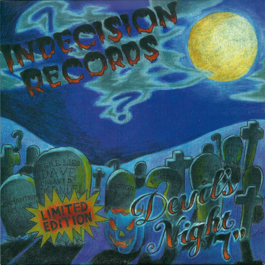 Various : Devil's Night (7", Comp, Ltd, Bla)