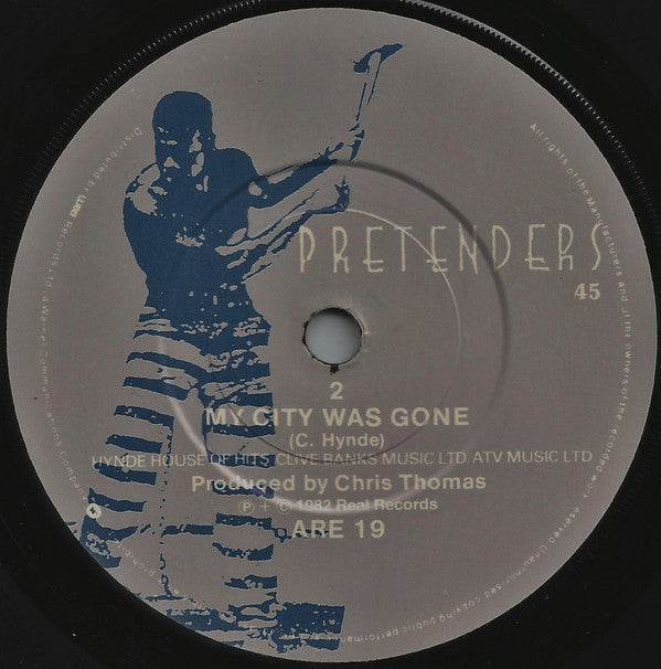 Pretenders* : Back On The Chain Gang (7", Single)