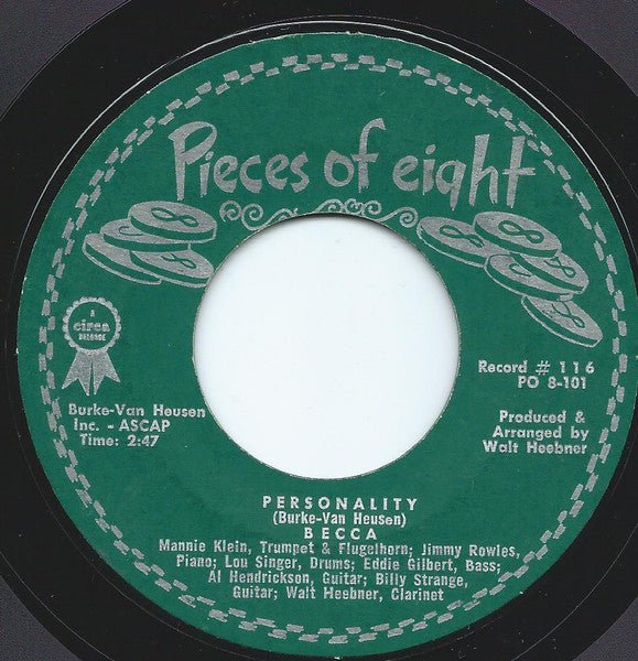 Becca (16) : Personality (7")