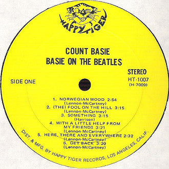 Count Basie : Basie On The Beatles (LP, Album)