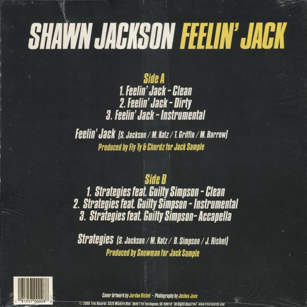 Shawn Jackson (2) : Feelin' Jack (12")