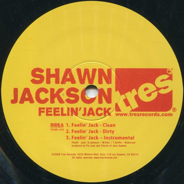 Shawn Jackson (2) : Feelin' Jack (12")