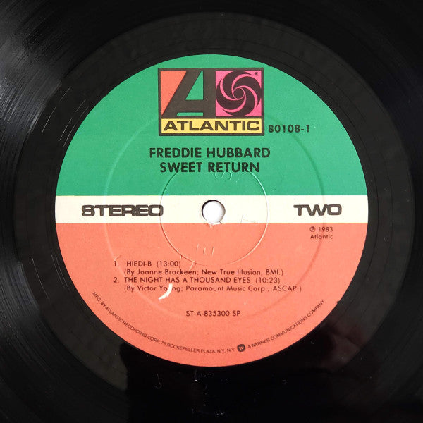 Freddie Hubbard : Sweet Return (LP, SRC)