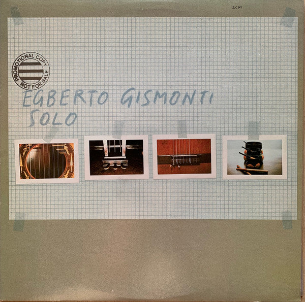 Egberto Gismonti : Solo (LP, Album, Promo)