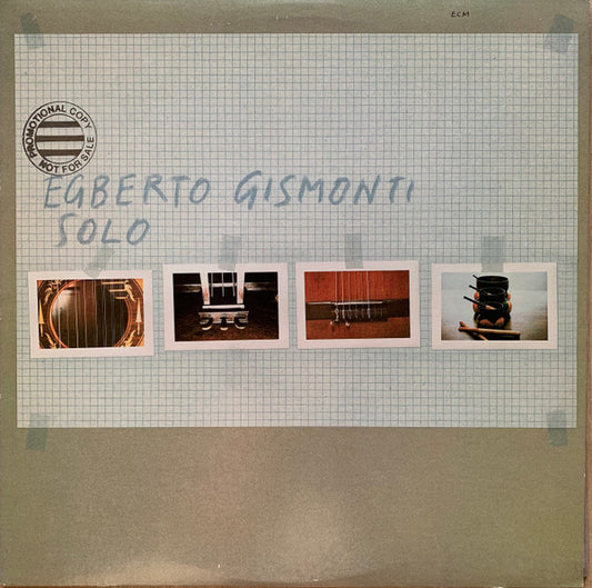 Egberto Gismonti : Solo (LP, Album, Promo)