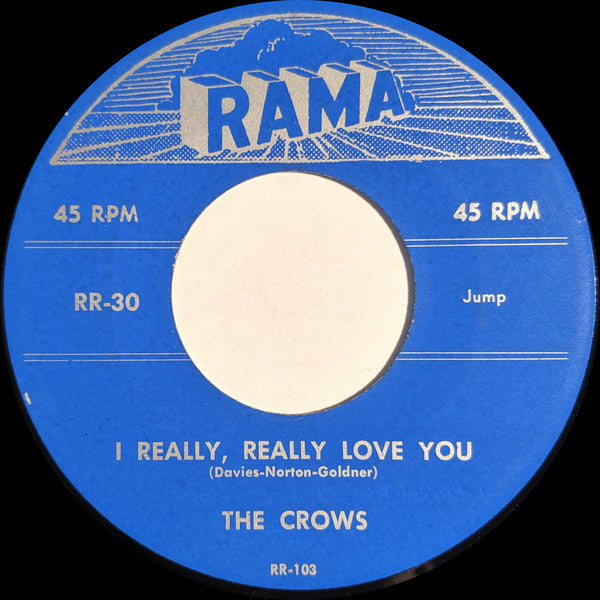 The Crows : Miss You / I Really, Really Love You (7", Single, RE, Unofficial)